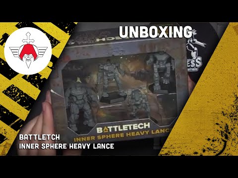Battletech: Inner Sphere Heavy Lance - Unboxing