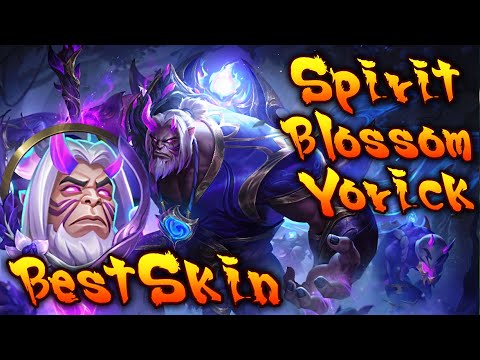 Yorick's BEST NEW SKIN?!? - (Spirit Blossom Yorick Review) - [League of Legends]