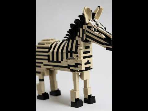 INSANE LEGO Zebra AI? #Shorts