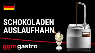 Chocolatière professionnelle - 5,5kg - 0,95kW - avec 1 robinet de service