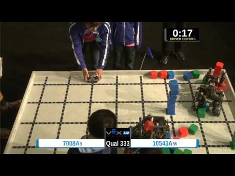 2015 VEXIQ Elem Q333 -  (7008A 10543A) 168 - VEX-IQ Elementary School-VEX Worlds 2015