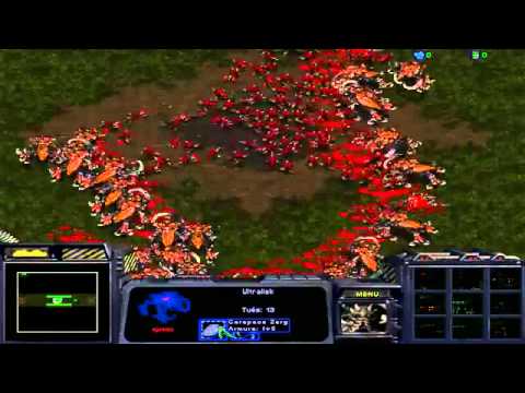 400 Zerglings vs 50 Ultralisks -