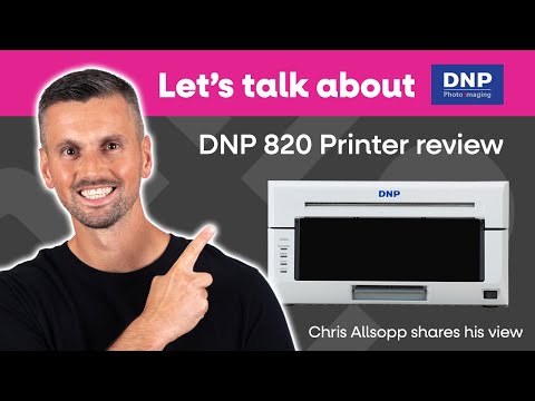 Dnp ds820 thermal photo printer 8 inch