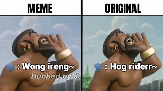Download lagu Meme Dubbing Vs Original 😂 mp3