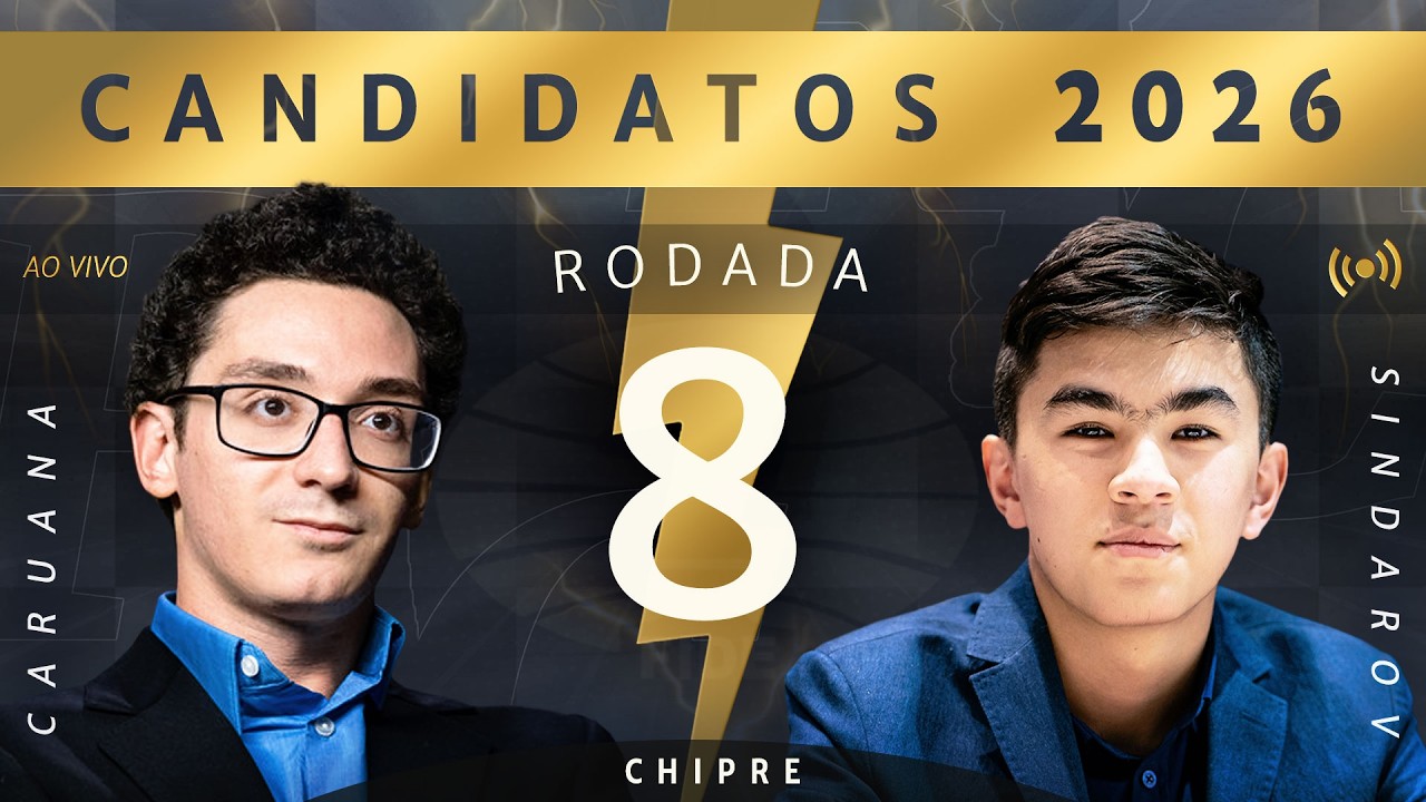 O MUNDO PARA HOJE!!! - CANDIDATOS 2026 - AO VIVO - RODADA 8