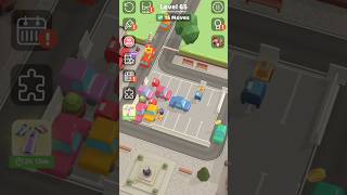PARKING JAM 3D LEVEL-65 | PARKING JAM 3D #shorts #viral #gaming #mqehgaming #parkingjam3d #65