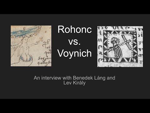 Voynich Talk E2 (1/2) – Der Rohonc-Kodex mit Benedek Láng und Lev Király