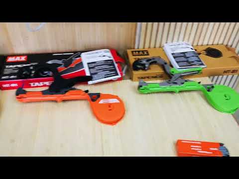 Садовый степлер для подвязки винограду, растений MAX HT-В1 + Лента 10шт +Скобы (Япония МАКС) Набор 04 - фото 1 - id-p2018719247