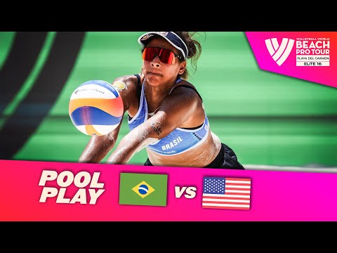 Ana Patricia/Duda vs. Anderson/Bauer - Pool Play Highlights | Playa del Carmen 2025 #BeachProTour