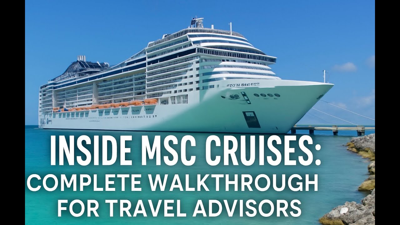 Inside MSC Cruises: Complete Walkthrough For Travel Advisors!