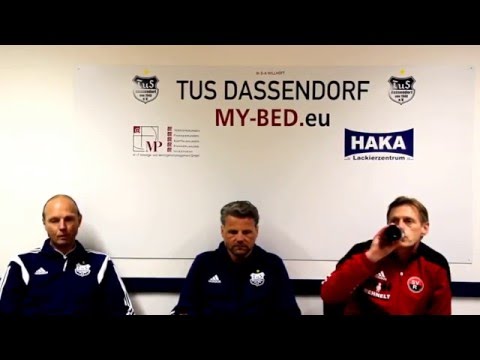 Pressekonferenz TuS Dassendorf - SV Rugenbergen