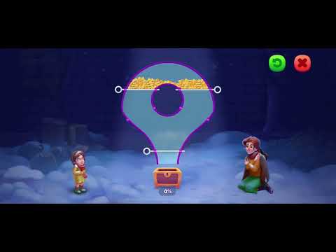 Gardenscapes mini game level 18