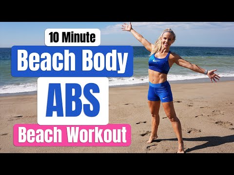 10 MINUTE STANDING BEACH BODY ABS | No Equipment | Malibu 🌊