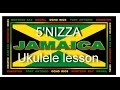 5'nizza - Ямайка, ukulele tutorial 