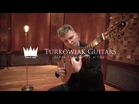Turkowiak Double-Top Classical Guitar - Redwood #611 Sound Sample - played by Mateusz Kowalski