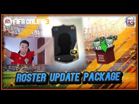 ~Woo +8!!!~ Roster Update Package Opening - FIFA ONLINE 3