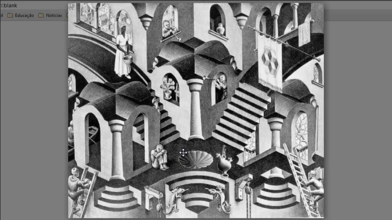 Ilusões de Ótica e Maurits Cornelis Escher | Matemática Rio