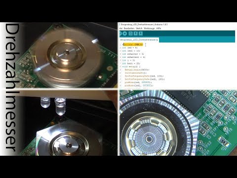 Drehzahlmesser für unter 4€ Stroboskoplampe