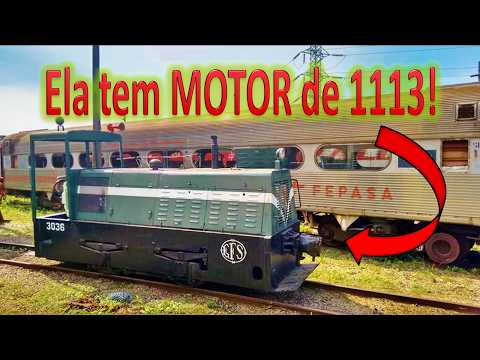 Ela tem motor de CAMINHÃO! vem conhecer a 3036, nossa manobreira!