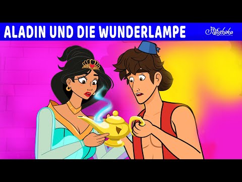 Aladin und die Wunderlampe ✨🧞‍♂️ | Märchen für Kinder | Gute Nacht Geschichte