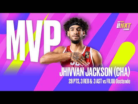 betFIRST MVP of the Week: Jhivvan JACKSON (Spirou Basket Charleroi)