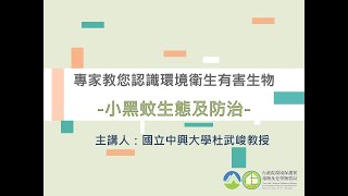 小黑蚊生態及防治