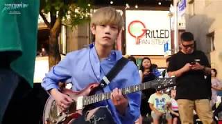 N.Flying - 진짜가 나타났다 (The Real): 180629 Off To Flying Busking/연남 버스킹