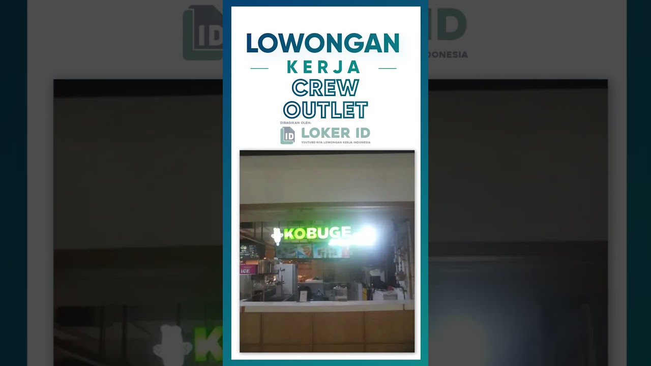 JADI CREW OUTLET, GAJI SAMPAI 2,5 JUTA, ANTI RIBET