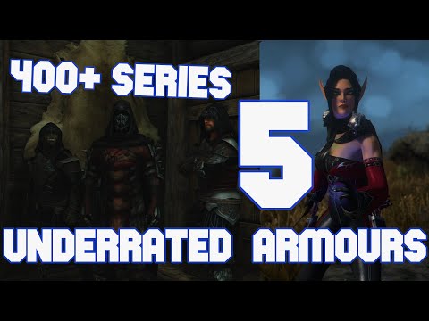 2020 400+ Modded Skyrim SE - 5 Massively Underrated Armours