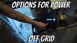 OFF GRID ELECTRICITY OPTIONS, PLUS INERGY KODIAK REVIEW: VAN, RV, CAMPING, BACKUP, SHTF