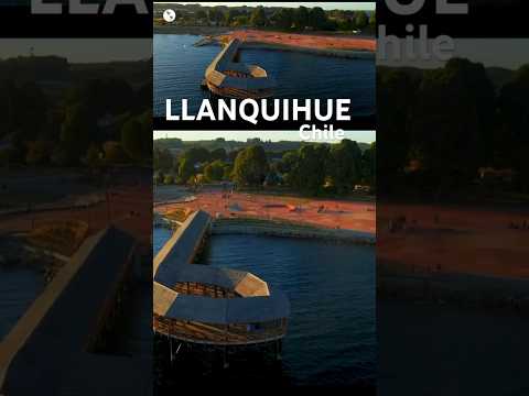 Llanquihue Chile #drone #dji #travel #viajes #llanquihue #chile #sunset #lago #loslagos