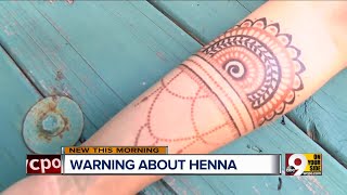 Trying to make your henna tattoo last longer can badly damage your skin