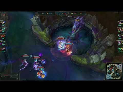 C9 Blaber Lee Sin Triple Kill at Baron - Worlds 2021 Bootcamp