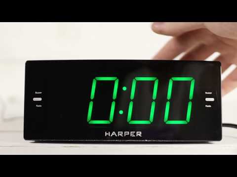 Радиобудильник HARPER HCLK 2044 Знакомство с устройством