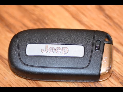 1st YouTube video about how to change battery in jeep key fob