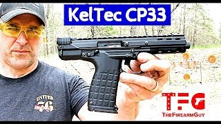 Video thumbnail for KelTec CP33 Review (NEW 2019) - TheFireArmGuy by TheFirearmGuy