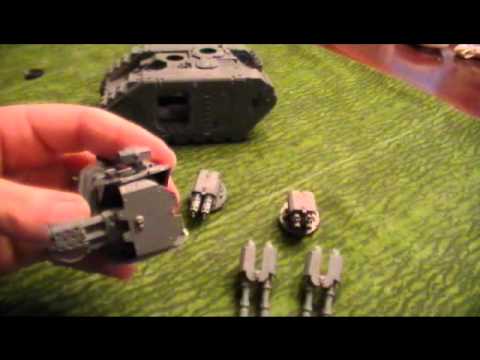 40k Hobby Update: how to magnetize a Land Raider