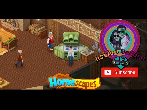 Homescapes - Level 2916 - 2920 - Gameplay