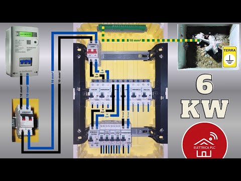 *39* INTALLAZIONE REALE COMPLETA QUADRO ELETTRICO 6 KW + MESSA A TERRA + PROTEZIONE LINEA MONTANTE