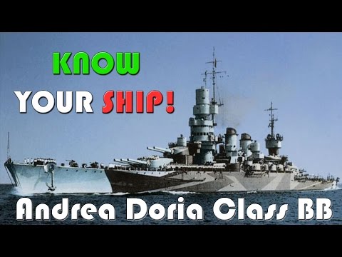 World of Warships - Know Your Ship #34 - Andrea Doria Class Battleship