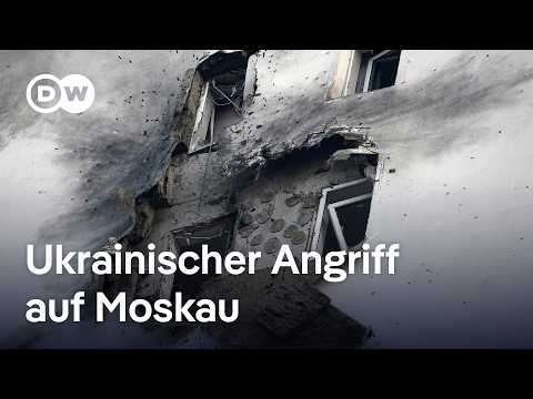 Größter ukrainischer Drohnenangriff auf Moskau seit Kriegsbeginn | DW Nachrichten