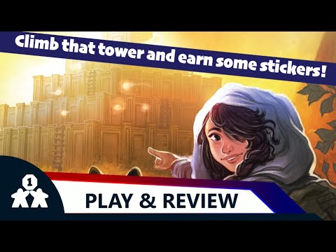 Climb that tower and earn some stickers! | Ziggurat play and review | One Stop Co-Op Shop