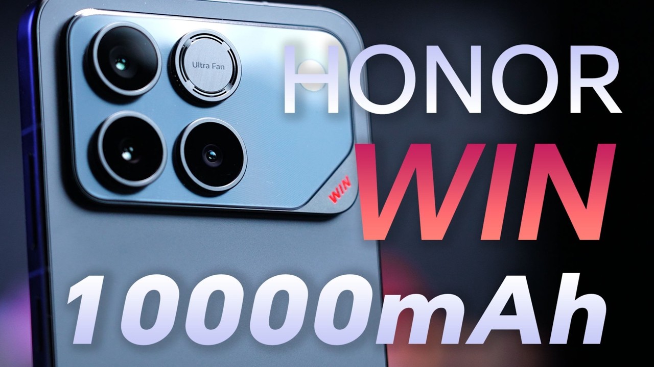 🔥 Honor WIN Unboxing & Full Review – 10,000mAh Monster Battery + Snapdragon 8 Elite! | Price in UK