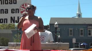 Cover of ICE El Hielo of La Santa Cecilia, sung by Martha, Accompanied by C-Dubs