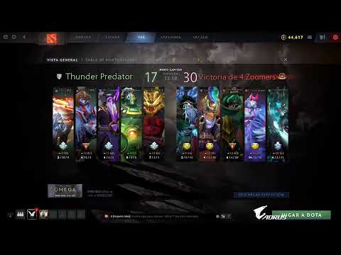 Thunder Predator vs 4 Zoomers Bo3 Omega League America Division Divine