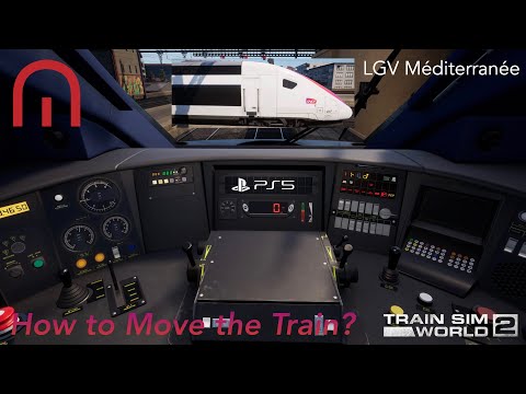 Train Sim World 2 - How to Power the TGV Duplex?? Closer look at the controls - LGV Méditerranée