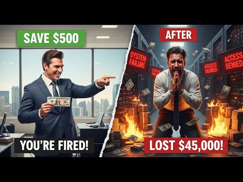 My Boss Fired Me To Save $500. It Cost Him $45,000! 📉💸