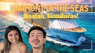 The PERFECT Sea Day + Arriving In Roatan Hoduras!🌴 | Harmony Of The Seas Cruise Vlog! 🛳