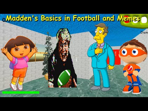 Baldi's Basics Mod Archive Project #03 (Madden's Basics in Football and Memes Mod / Revisited)