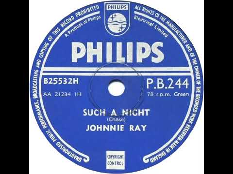 UK New Entry 1954 (23) Johnnie Ray - Such A Night